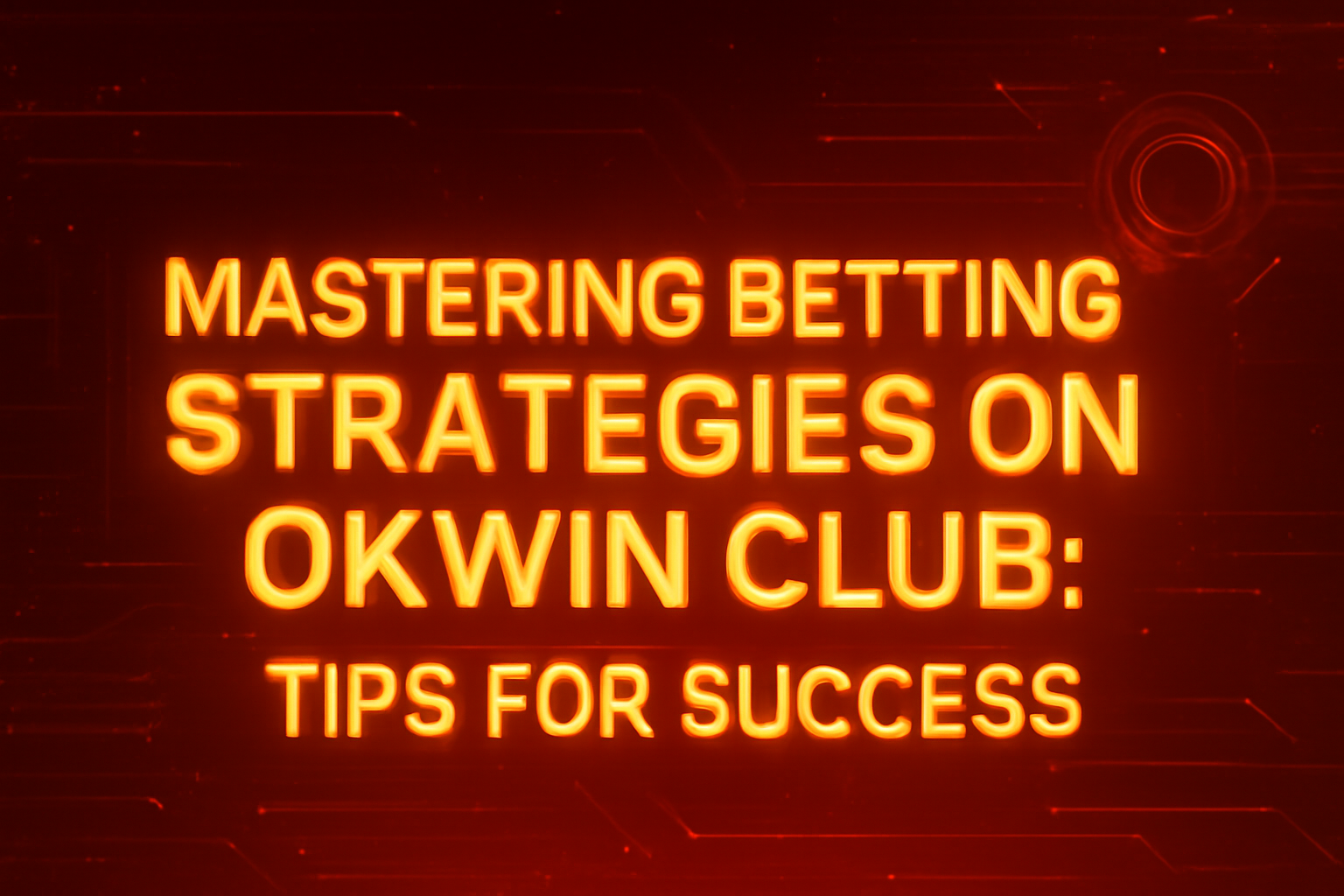 Informational scene depicting guidelines for using Okwin Club.