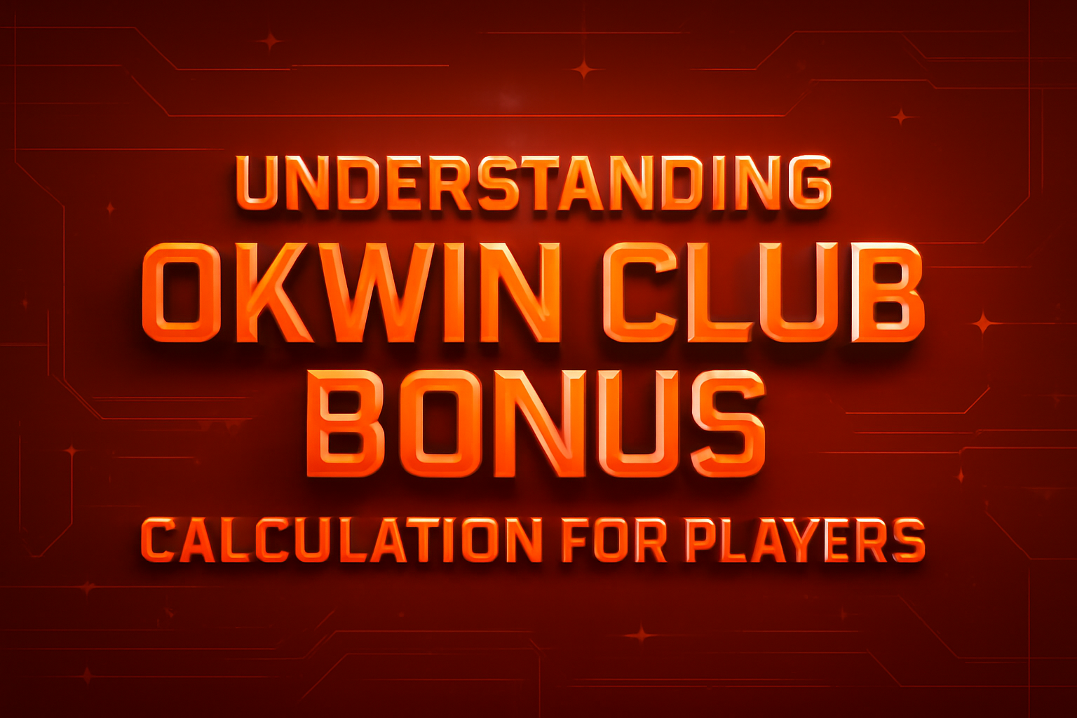An overview scene illustrating the features of Okwin Club with a futuristic design.