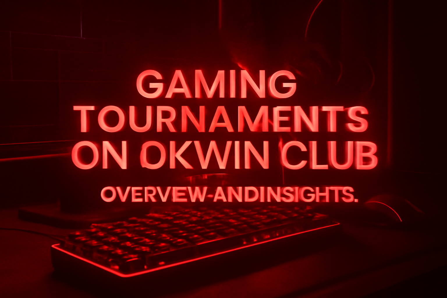 Informational scene depicting the Trusted Platform Okwin Club with futuristic design elements.